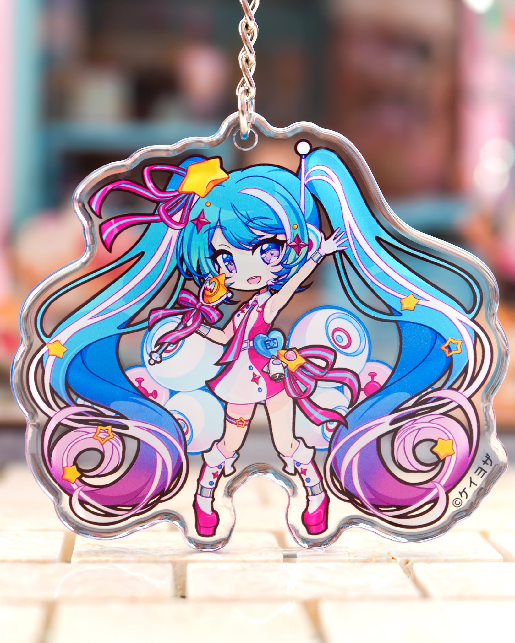 KAYOZIA- High quality double sided acrylic art charms