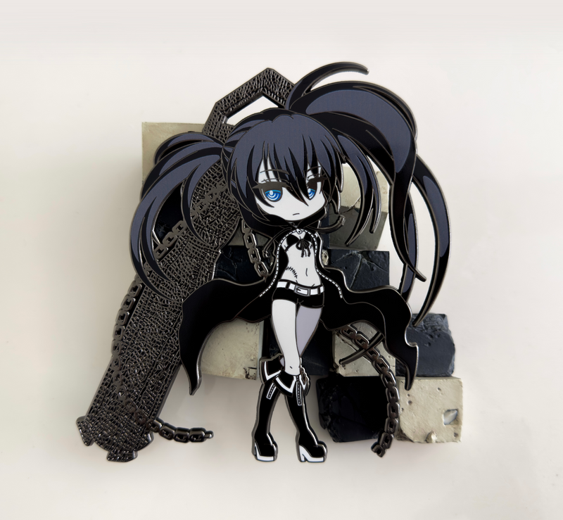 215 BLACK☆ROCK SHOOTER メタルチャーム 3種セット キャラクター 215 BLACK☆ROCK SHOOTER メタルチャーム 3種セット キャラクター